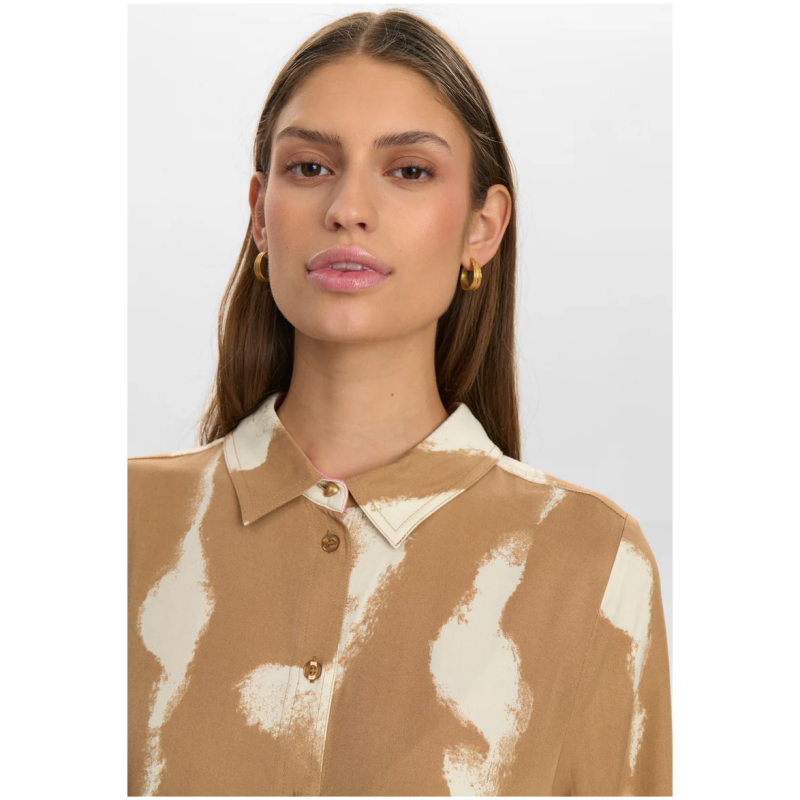 NUMPH NUESTELLE DRESS - Tannin